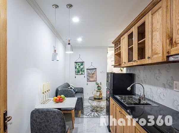 Căn hộ 1 phòng ngủ 35m2 quận 1 đề thám gần Bùi vie