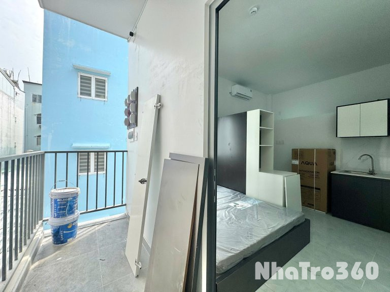 Cho thuê studio ban công thoáng Q8, ngay cầu chữ Y, cầu Nguyễn Văn Cừ, Parcmall, chợ Rạch Ông,...