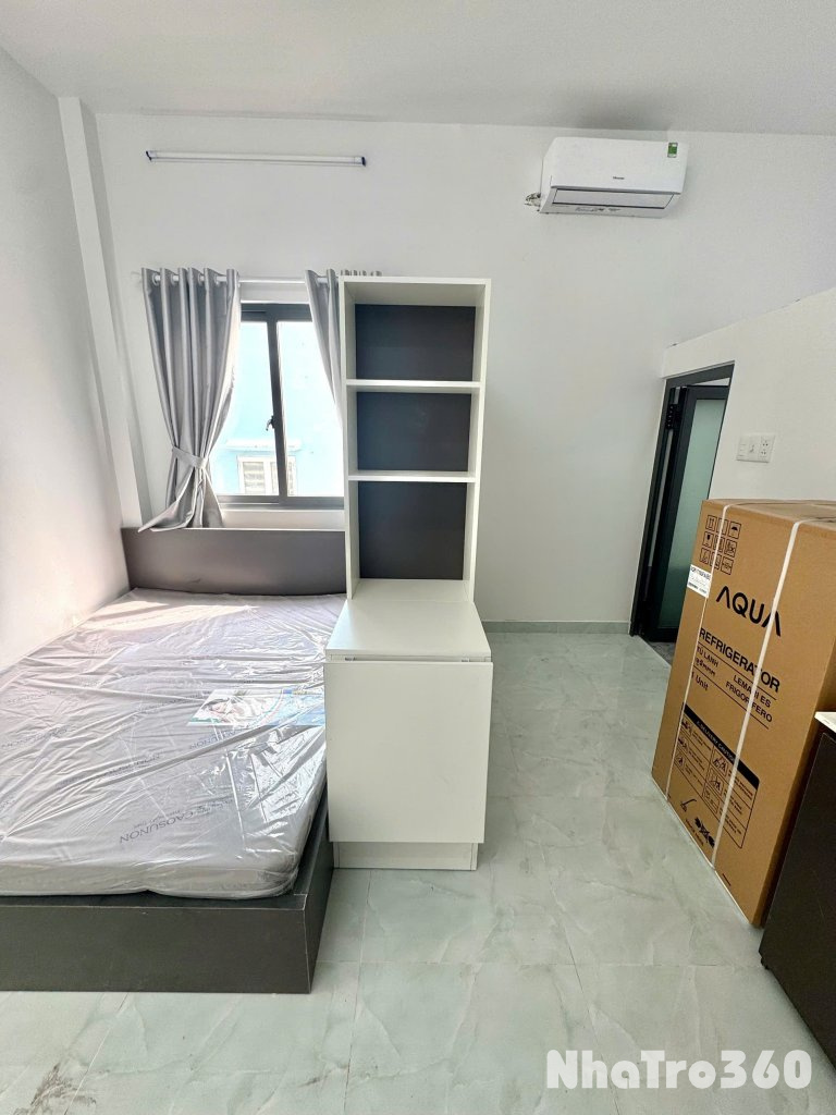 Cho thuê studio ban công thoáng Q8, ngay cầu chữ Y, cầu Nguyễn Văn Cừ, Parcmall, chợ Rạch Ông,...