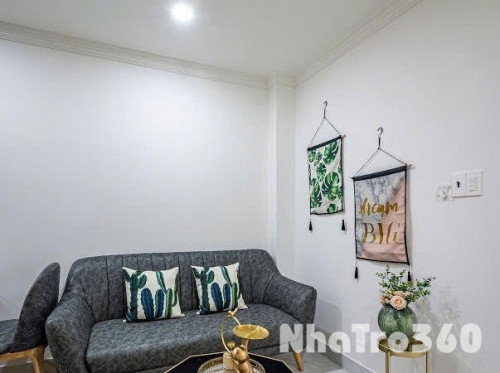 Căn hộ 1 phòng ngủ 35m2 quận 1 đề thám gần Bùi vie