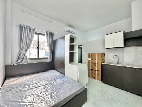 Cho thuê studio ban công thoáng Q8, ngay cầu chữ Y, cầu Nguyễn Văn Cừ, Parcmall, chợ Rạch Ông,...