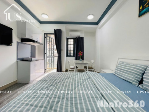 Cho thuê studio ban công Q1, gần chợ Bến Thành, nút giao Phù Đổng, công viên Tao Đàn, công viên 23/9, Bùi Viện,...
