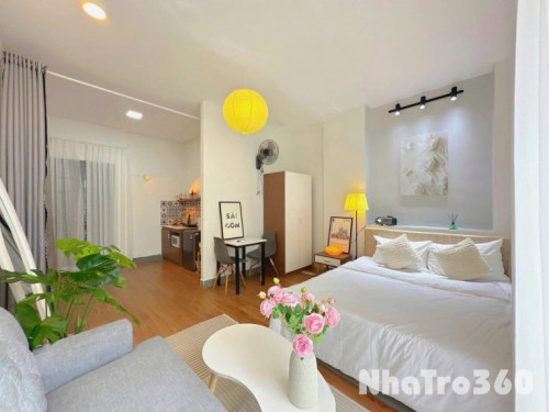 Stu full nội thất cửa sổ ban công thoáng, Tân Bình