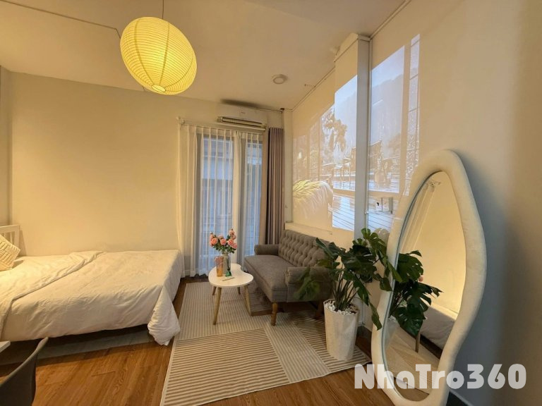 Stu full nội thất cửa sổ ban công thoáng, Tân Bình