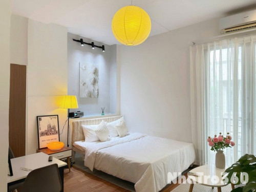 Stu full nội thất cửa sổ ban công thoáng, Tân Bình