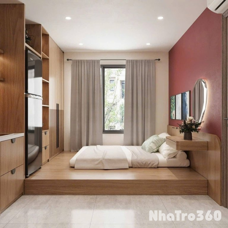 Cho thuê phòng full nội thất cửa sổ thoáng,TânBình