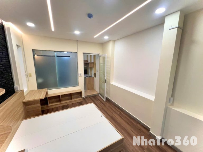 Cho thuê studio ban công tách bếp Q8, gần Parcmall, Đh Công nghệ SG, Cao đẳng Bách Khoa Nam SG, Central Premium,...