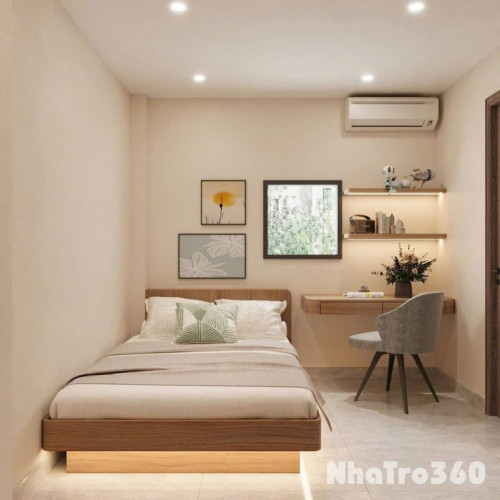 Cho thuê phòng full nội thất cửa sổ thoáng,TânBình