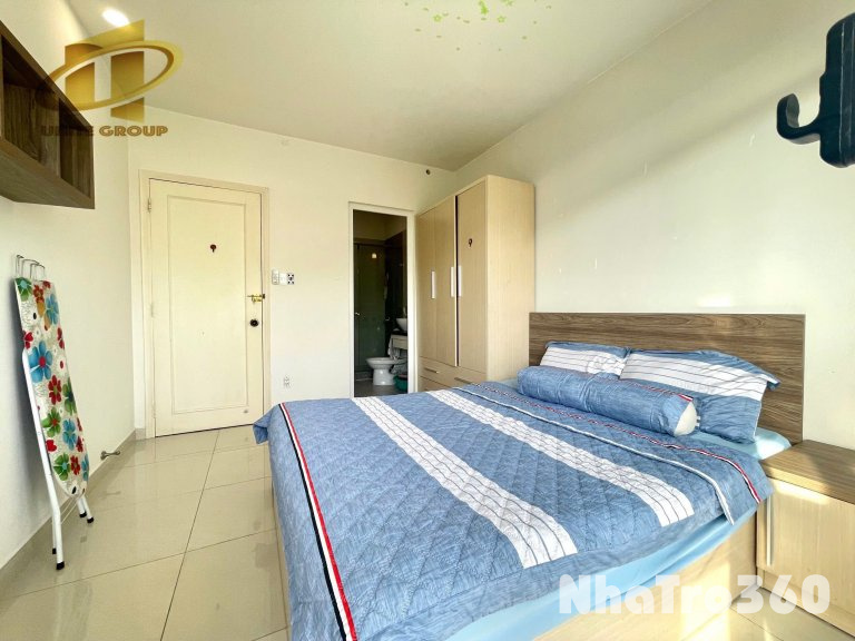 Cho thuê căn hộ 1PN Ban công thoáng Q4 gần cầu Tân Thuận, cầu Kênh Tẻ, chợ 200