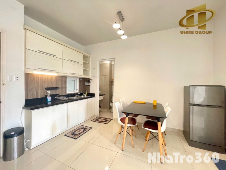 Cho thuê căn hộ 1PN Ban công thoáng Q4 gần cầu Tân Thuận, cầu Kênh Tẻ, chợ 200