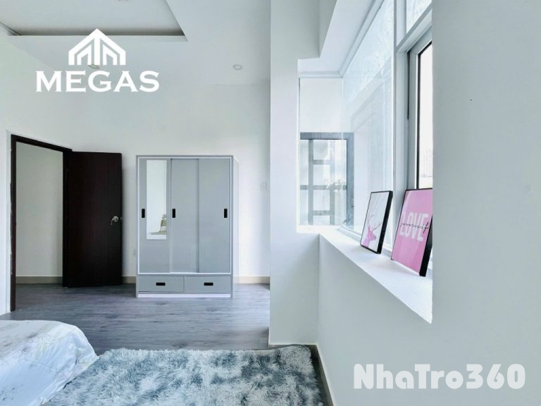 Full nội thất, cửa sổ, ban công, 1 pn, tách bếp