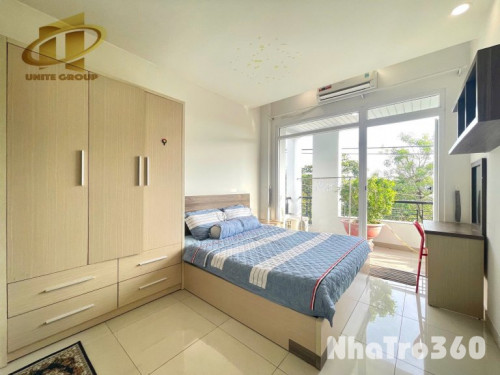 Cho thuê căn hộ 1PN Ban công thoáng Q4 gần cầu Tân Thuận, cầu Kênh Tẻ, chợ 200