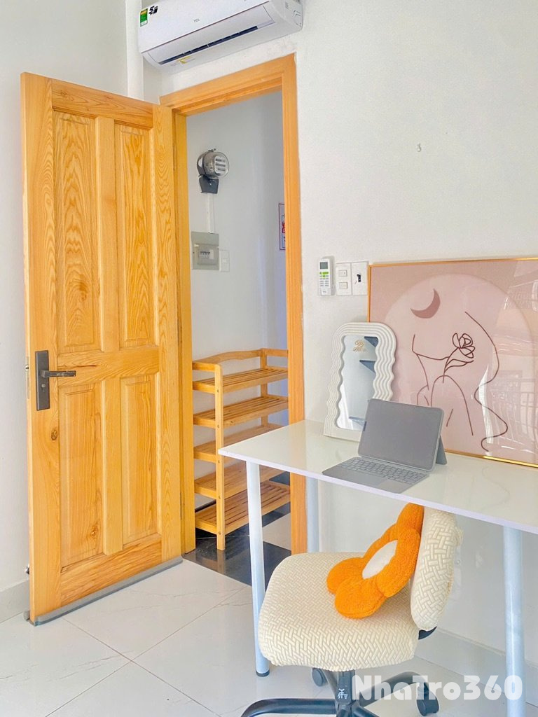 Căn hộ 1PN quận 1, ban công thoáng full nội thất