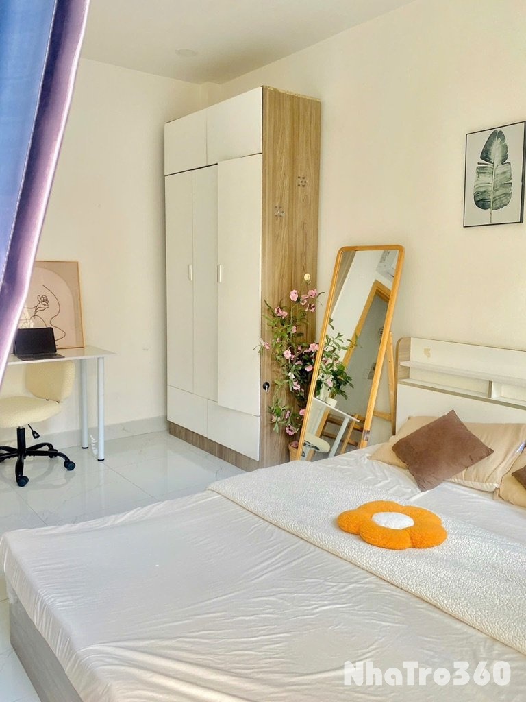 Căn hộ 1PN quận 1, ban công thoáng full nội thất