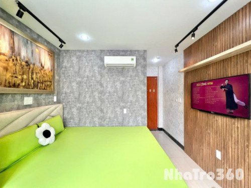 Căn hộ full nội thất, cửa sổ, ngay nguyễn cư trinh