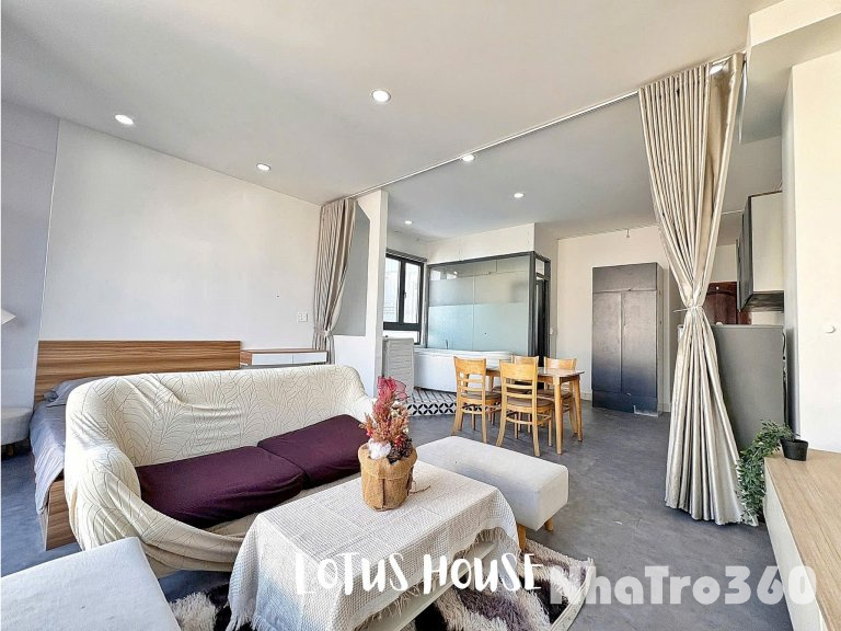 🔥🔥 CHO THUÊ CĂN HỘ 1 PHÒNG NGỦ 40M² GẦN SÂN BAY TÂN SƠN NHẤT, TÂN BNH – BAN CÔNG THOÁNG MÁT 🍎