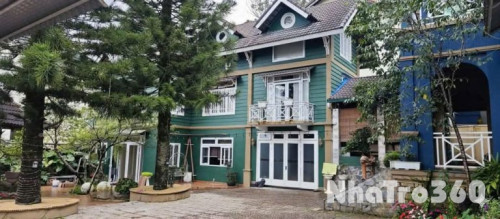 CHO THUÊ VILLA SÂN VƯỜN 10 PHÒNG ĐƯỜNG HÙNG VƯƠNG,P9  ĐÀ LẠT