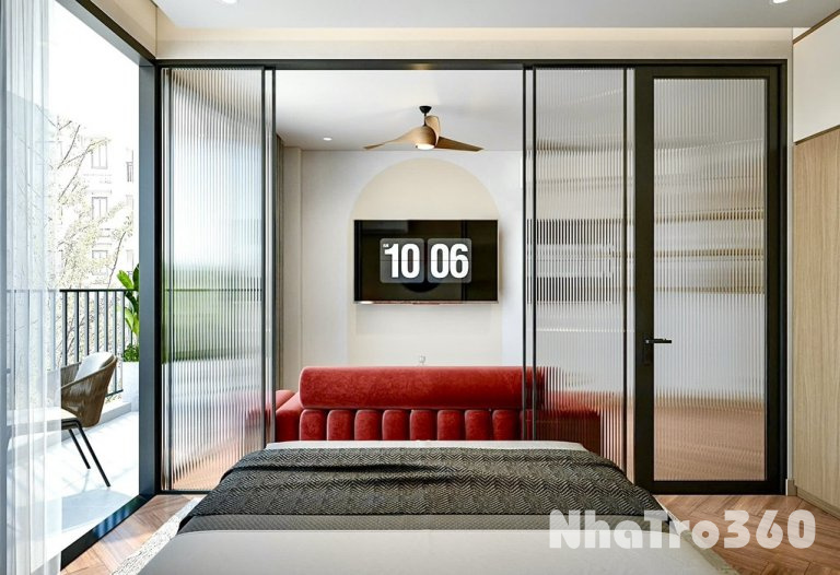 CHO THUÊ PHÒNG STUDIO TÁCH BẾP GẦN SÂN BAY TSN,TB