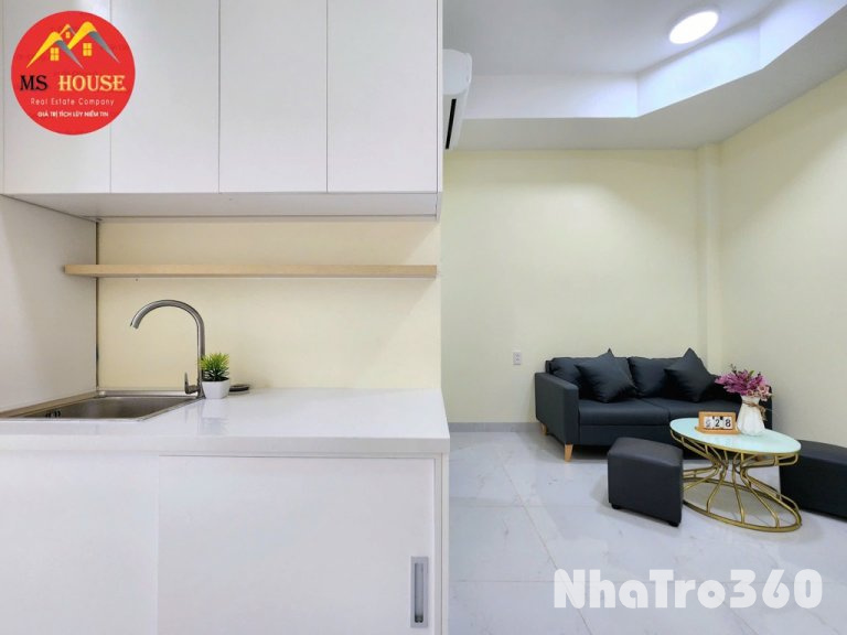 1PN Ban công máy giặt riêng gần Etown Cộng Hoà QTB