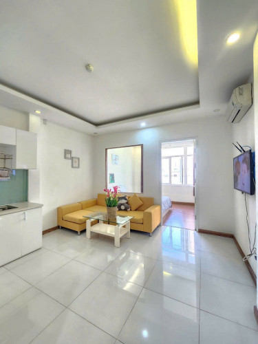 Cho thuê căn hộ 1PN máy giặt riêng, gần chợ Thái Bình, Nowzone, ngã năm Cống Quỳnh, nhà khách Phương Nam,…