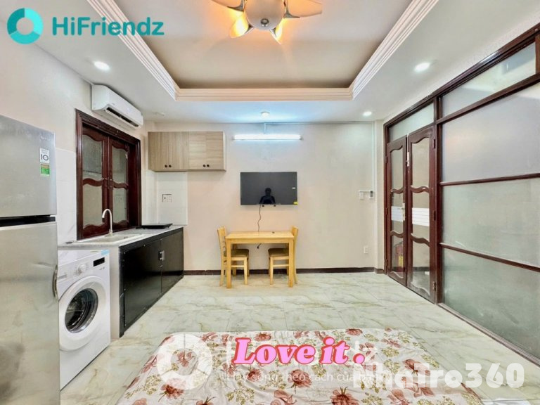 Studio máy giặt riêng gần sân bay quận tân bình