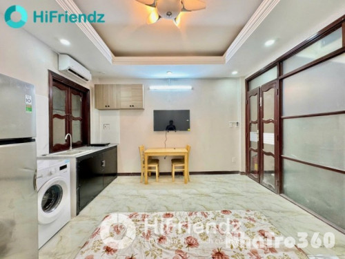Studio máy giặt riêng gần sân bay quận tân bình