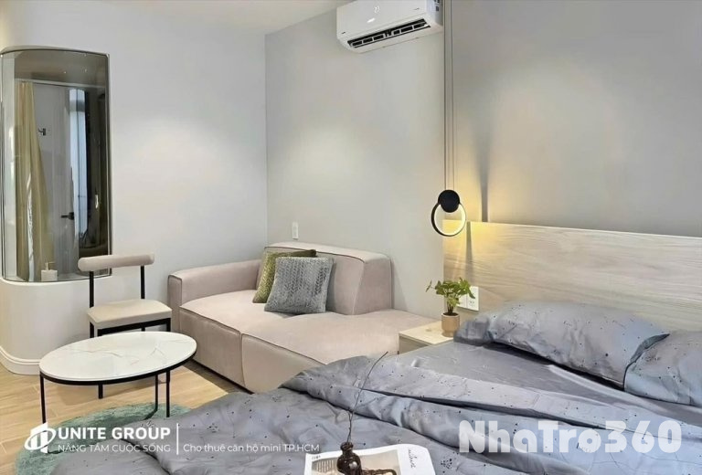 Studio full nội thất gần sân bay etown tân bình