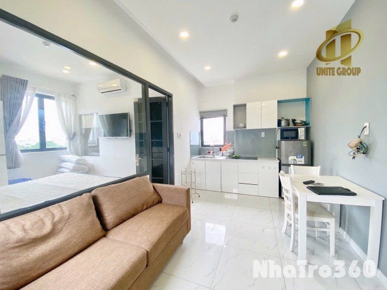 Căn hộ 1PN, full nội thất hiện đại Q8, ngay cầu Nguyễn Văn Cừ, cầu Rạch Ông, chợ Rạch Ông, cầu chữ Y