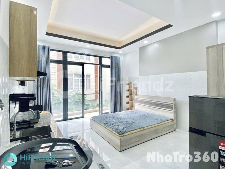 Studio ban công, rộng ngay chung cư Bông Sao Q8