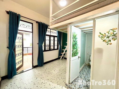 Gác Ban Công Tách Bếp Full Nội Thất Đang Trống Sẵn Giá Ưu Đãiii😆