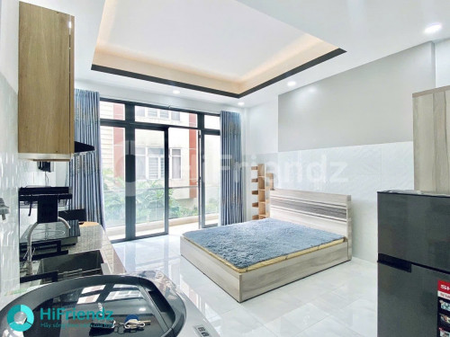 Cho thuê phòng trọ ban công máy giặt riêng Q8, ngay bến xe Q8, cầu Nhị Thiên Đường, cầu Tạ Quang Bửu, Central Premium…