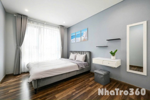 CHO THUÊ CĂN HỘ TÂN BÌNH 1 PHÒNG NGỦ ĐI BỘ QUA NHÀ GA T3 FULL NỘI THẤT MỚI BAN CÔNG