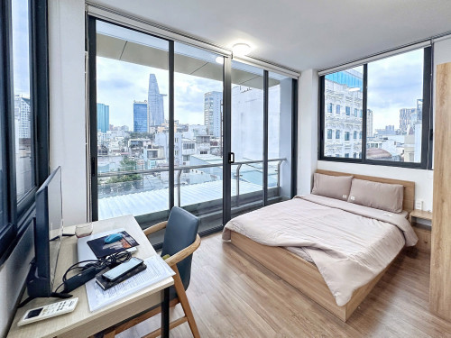 Cho thuê căn hộ full nội thất Q1, ngay chợ Bến Thành, cầu Khánh Hội, phố đi bộ Nguyễn Huệ, Bùi Viện