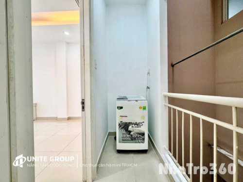 CHO THUÊ CĂN HỘ TÂN BÌNH 1 PHÒNG NGỦ 3 KHÔNG GIAN ĐI BỘ QUA NHÀ GA T3 GIẶT RIÊNG + BAN CÔNG