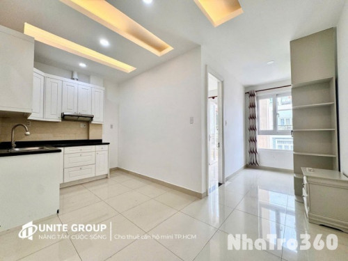 CHO THUÊ CĂN HỘ TÂN BÌNH 1 PHÒNG NGỦ 3 KHÔNG GIAN ĐI BỘ QUA NHÀ GA T3 GIẶT RIÊNG + BAN CÔNG