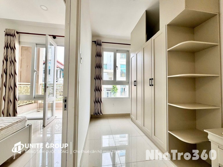 CHO THUÊ CĂN HỘ TÂN BÌNH 1 PHÒNG NGỦ 3 KHÔNG GIAN ĐI BỘ QUA NHÀ GA T3 GIẶT RIÊNG + BAN CÔNG