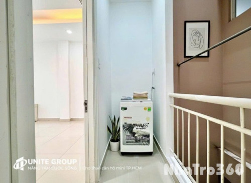 CHO THUÊ PHÒNG 1PN MỚI CÓ BANCOL,NGAY NHÀ GA T3,TB