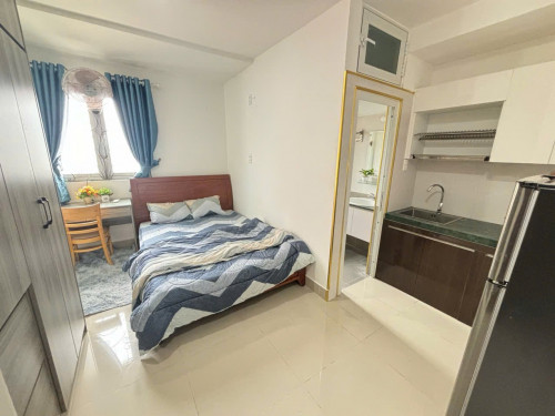 Cho thuê căn hộ Q4, Đường Vĩnh Hội, gần Cầu Ông Lãnh, Cầu Kênh Tẻ, Công Viên Khánh Hội