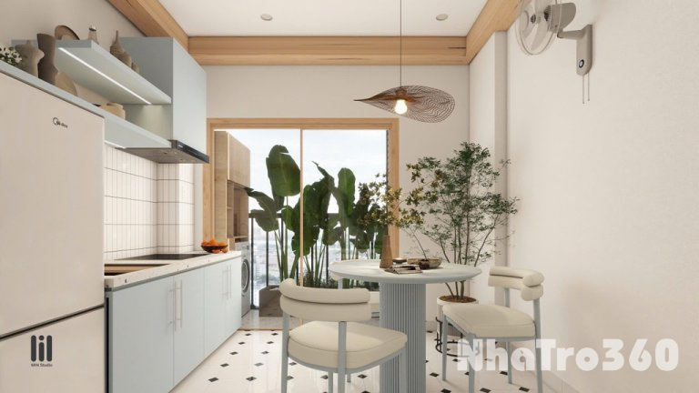 CHO THUÊ CĂN HỘ 1 PHÒNG NGỦ FULL NỘI THẤT-TÂN BÌNH