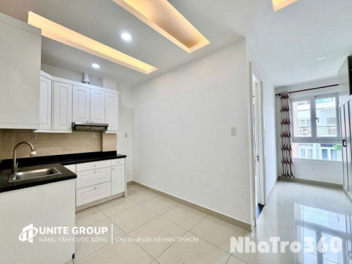 CHO THUÊ CĂN HỘ TÂN BÌNH 1 PHÒNG NGỦ 3 KHÔNG GIAN ĐI BỘ QUA NHÀ GA T3 GIẶT RIÊNG + BAN CÔNG