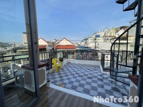 Cho thuê phòng có sân thượng