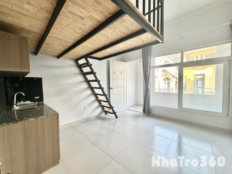 Căn Hộ Có Gác Tân Bình Ban Công Ngay CV Gia Định