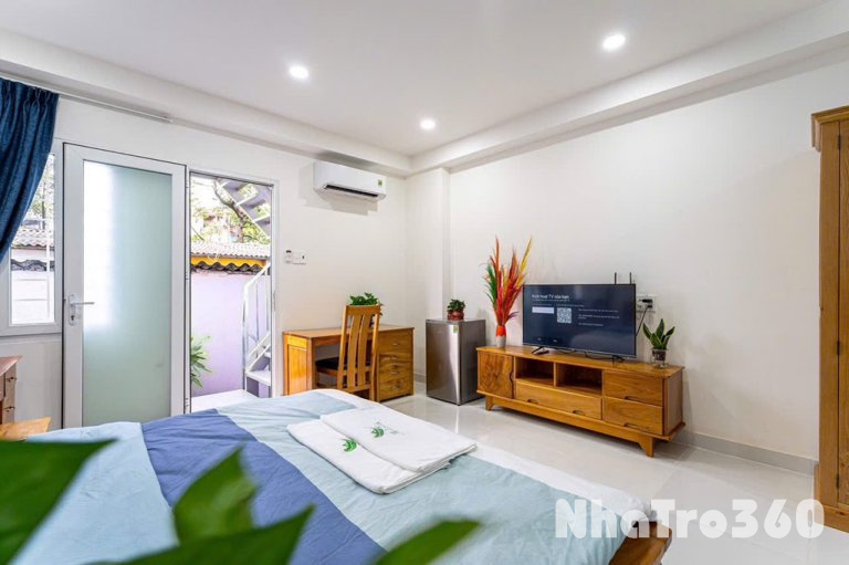 Căn Hộ quận 1, Full nội thất, ban công, Bến Thành