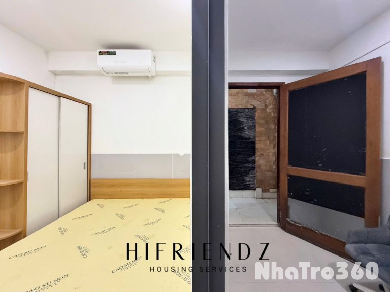 Full nội thất, 1 phòng ngủ, tách bếp, tự do, rẻ