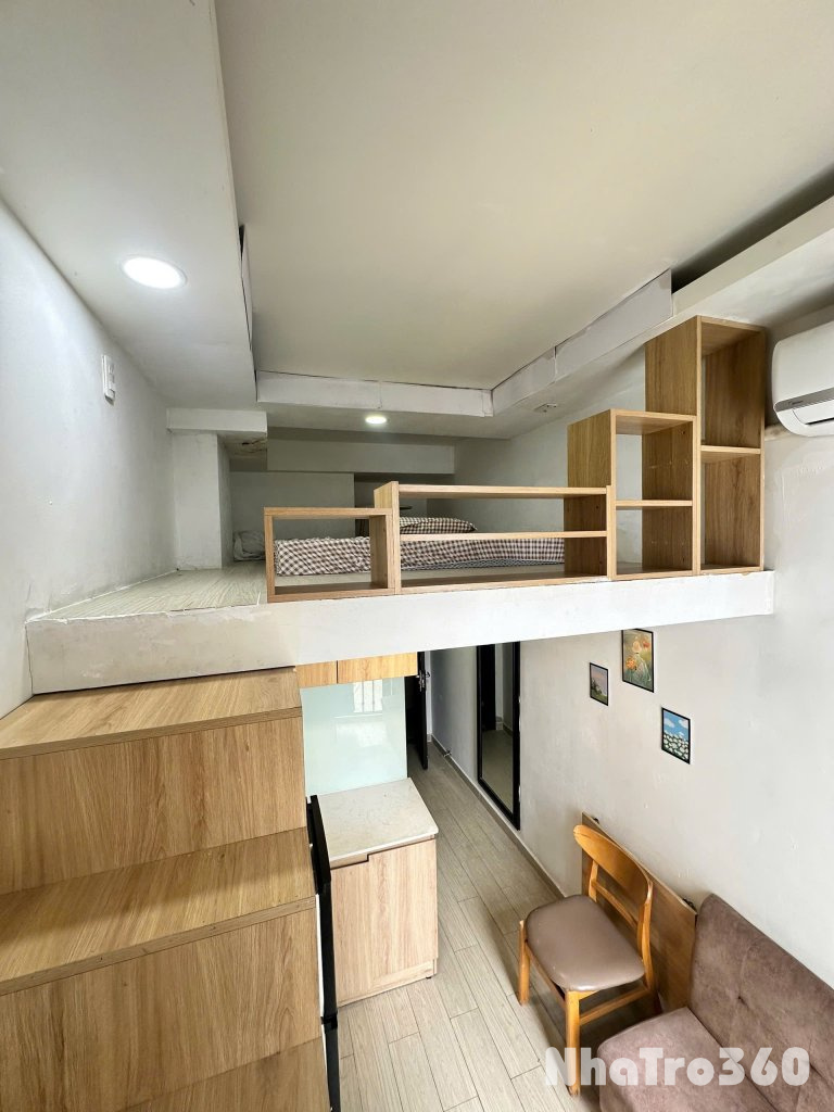 Cho thuê căn hộ Duplex (gác), Q4, Đường Bến Vân Đồn, gần ĐH Luật, ĐH Nguyễn Tất Thành, Chợ Xóm Chiếu