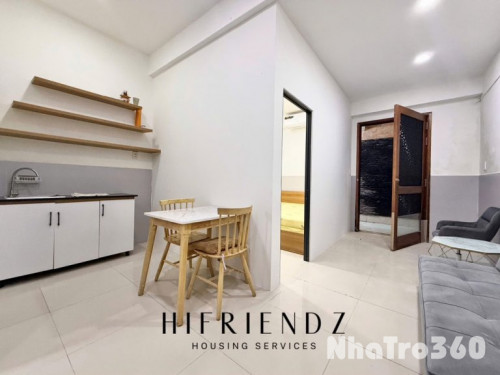 Full nội thất, 1 phòng ngủ, tách bếp, tự do, rẻ