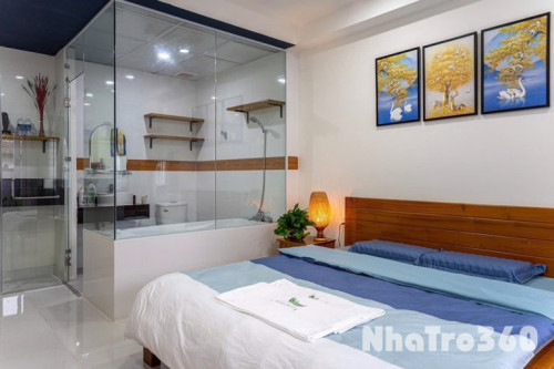 Căn Hộ quận 1, Full nội thất, ban công, Bến Thành