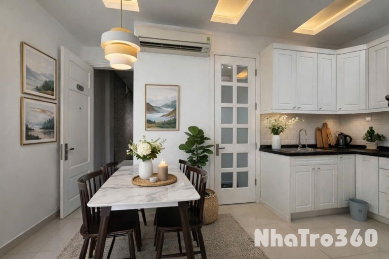 Căn Hộ 1PN Cho Thủe Tân Bình Bancol Ngay Nhà Ga T3