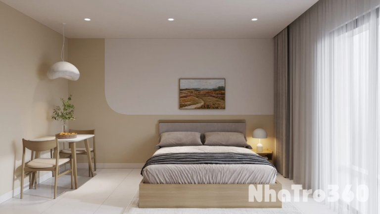 CHO THUÊ PHÒNG STUDIO CỬA SỔ TRỜI, MỚI, Q.TÂN BÌNH