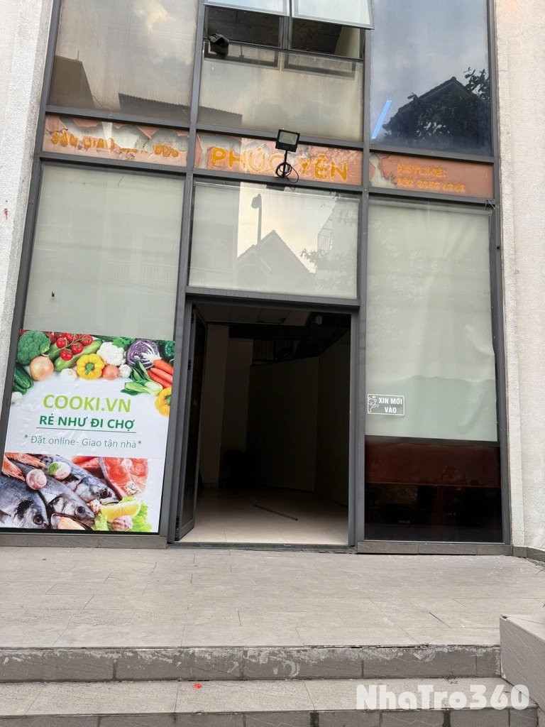 Cho thuê tầng trêt shophouse chung cư phúc yên 3-